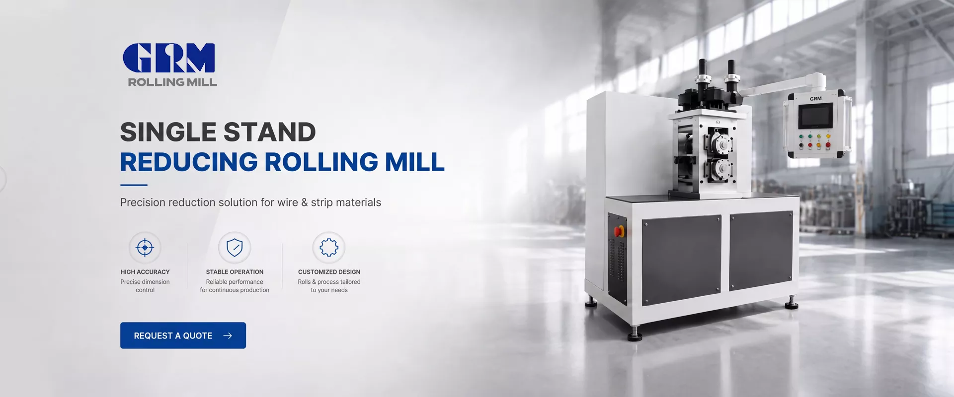 China Flat Wire Rolling Mills Manufacturer
